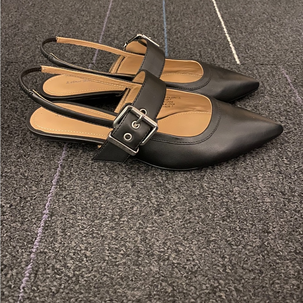 & other stories real leather mules